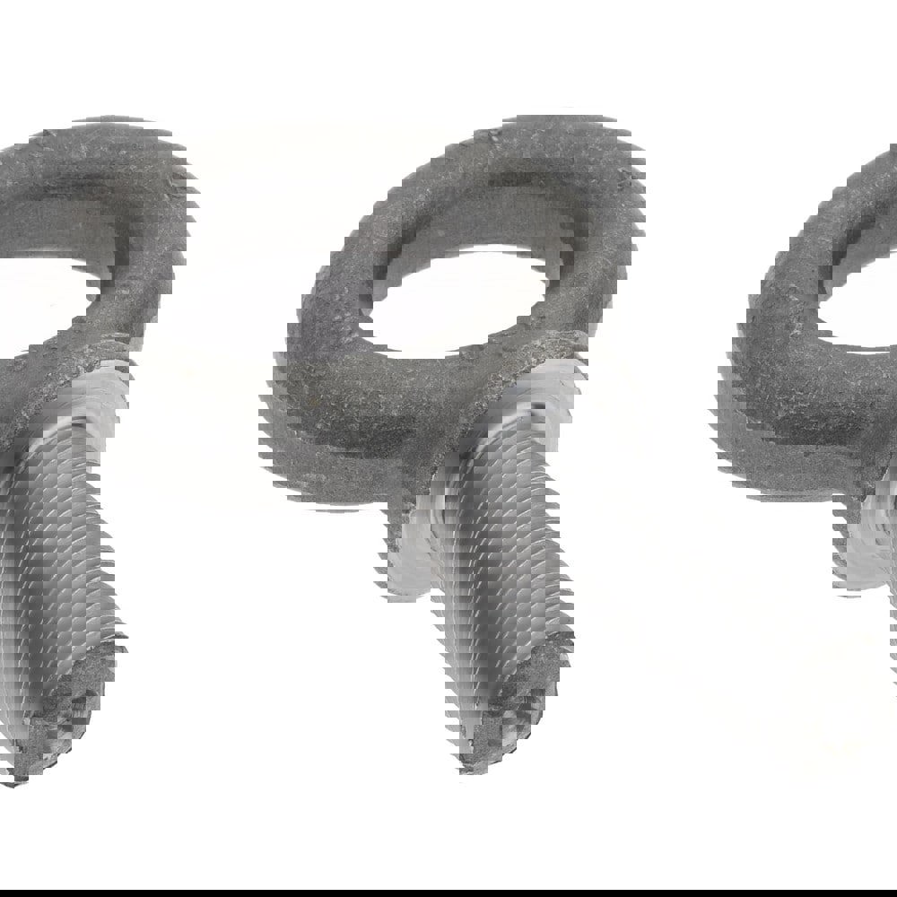 Fixed Lifting Eye Bolt: With Shoulder, 2,700 lb Capacity, 1/2 Thread, Grade 8620 Alloy Steel